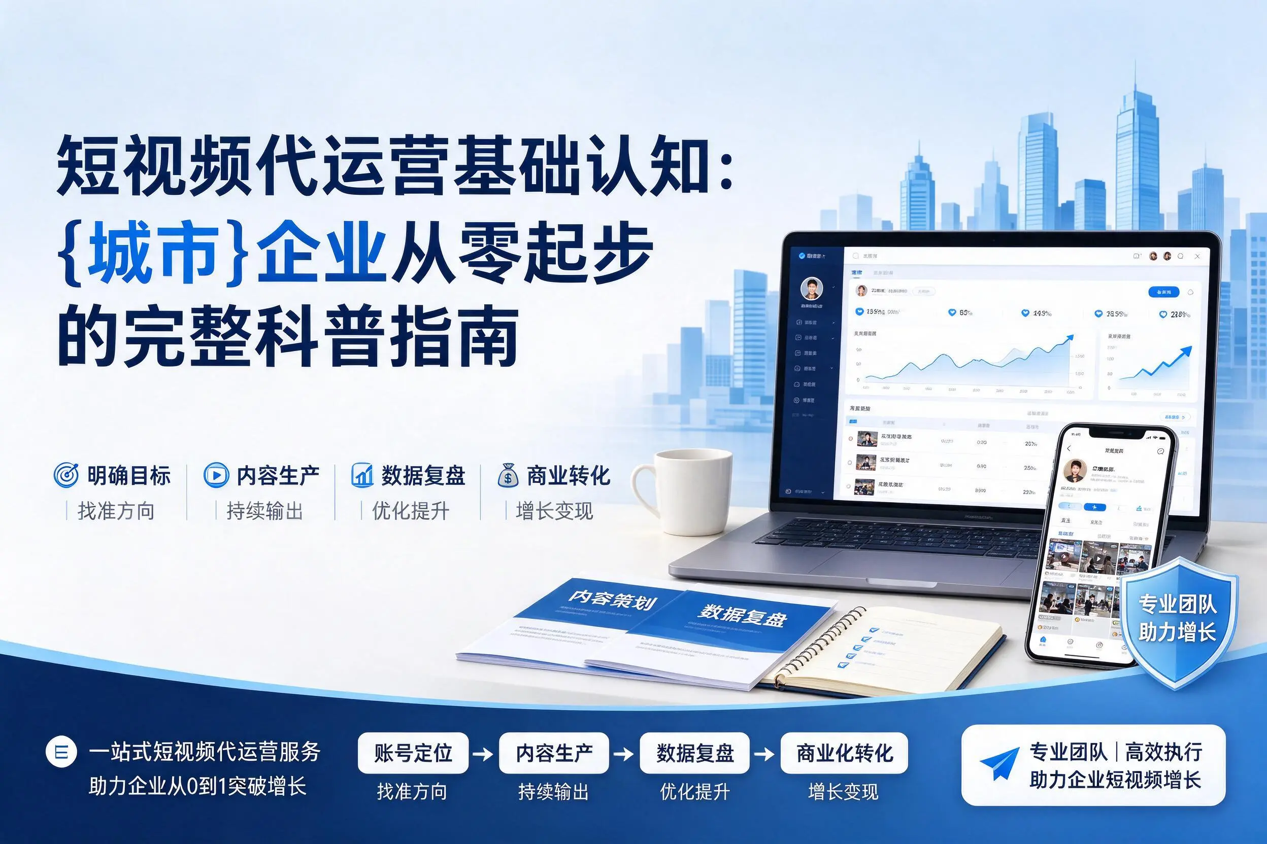 短视频代运营基础认知:十堰企业从零起步的完整科普指南
